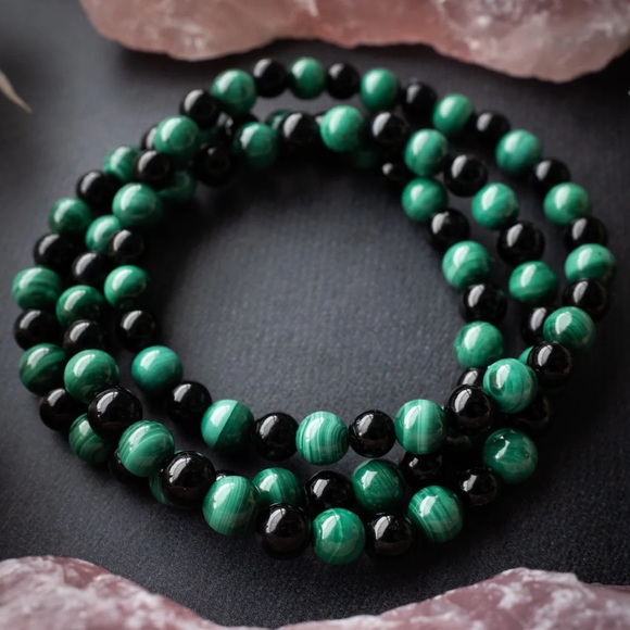 🆕New Grounding Protection & Balance 8mm Healing Gemstone Bracelet - Picture 1 of 2